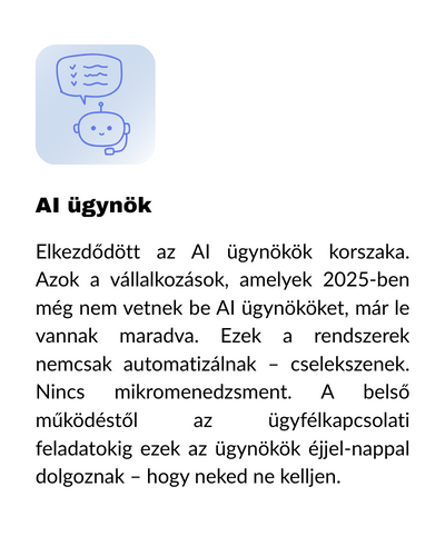 AI ügynök